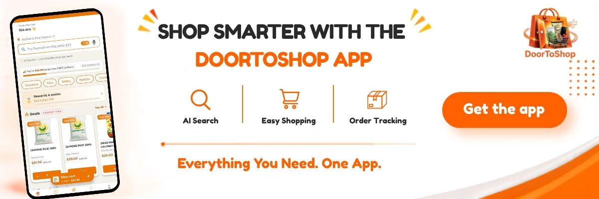 Shop smarter with the DoorToShop app — AI Search, easy shopping and order tracking. Get the app.